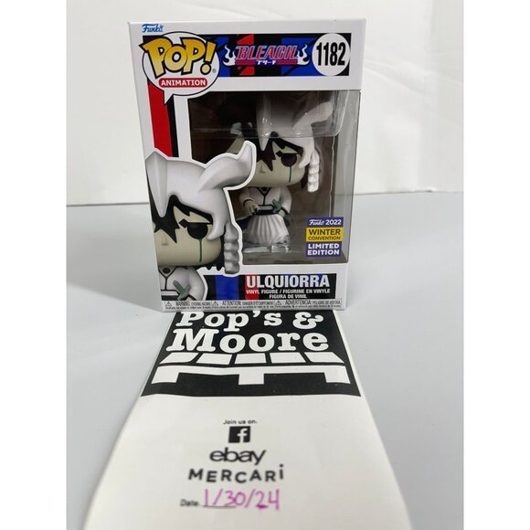 Funko Pop! Bleach: Ulquiorra 1182 Limited Edition Vinyl Figure Brand New - Picture 1 of 11